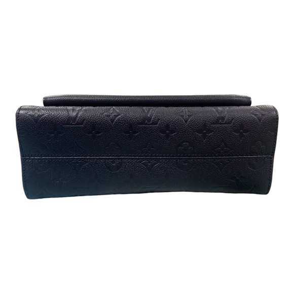 Louis Vuitton Vavin Handbag Monogram Empreinte Leather PM NAVY BLUE - Picture 4 of 6